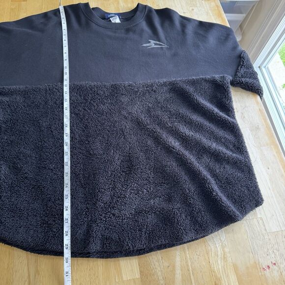 Spirit Jersey Sea World Spell-Out Fleece Black Long Sleeve Shirt Adult Large GUC - Picture 11 of 12